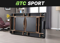 7Ft Foldable Design Billiard Pool Table Wood Colour Frame Free Accessories