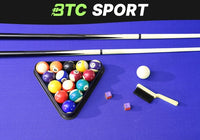 7Ft Foldable Design Billiard Pool Table Wood Colour Frame Free Accessories
