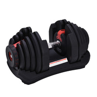 40KG Adjustable Dumbbell Home Gym Equipment Weight Fitness