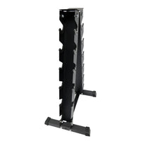 6 Tier A-Frame Dumbbell Rack Stand Weight Rack for Dumbbells Compact Home Gym