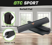 BTC SPORT Barbell Pad Fitness Gym Shoulder Weight Bar Weightlifting Support