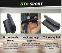 BTC SPORT Barbell Pad Fitness Gym Shoulder Weight Bar Weightlifting Support