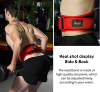 BTC SPORT Weightlifting Belt Gym Training Back Waist Support Lower Back Pain Fitness Power Lift