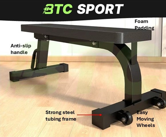 BTC SPORT FLAT EXERCISE BENCH