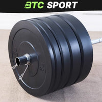 BTC 2X 5KG/10KG/15KG/20KG Barbell Weight Plates Standard Home Gym Press Fitness Exercise