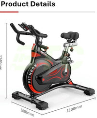 BTC Sport Spin Bike: High-Strength Ergonomic Indoor Cycling