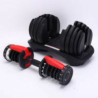 24KG Adjustable Dumbbell Home Gym Equipment Weight Fitness